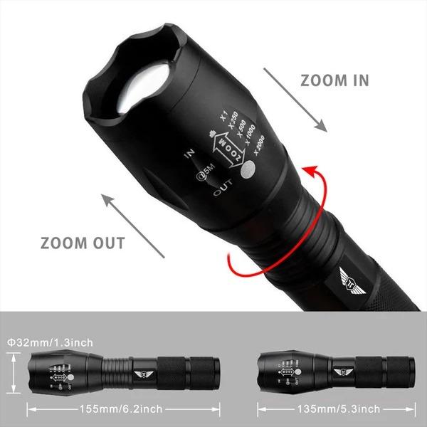 Artemis DX8000 TACLIGHT TASCHENLAMPE