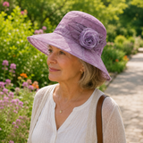Women’s Ice-Silk Wide Brim Sun Hat 🌸