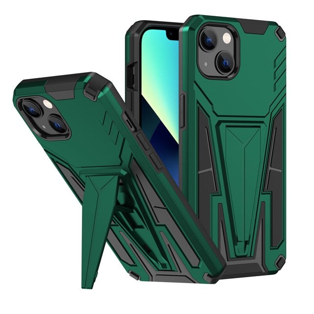 Neue Außergewöhnliche Armor Bracket Magnetische Handyhülle für iPhone 13