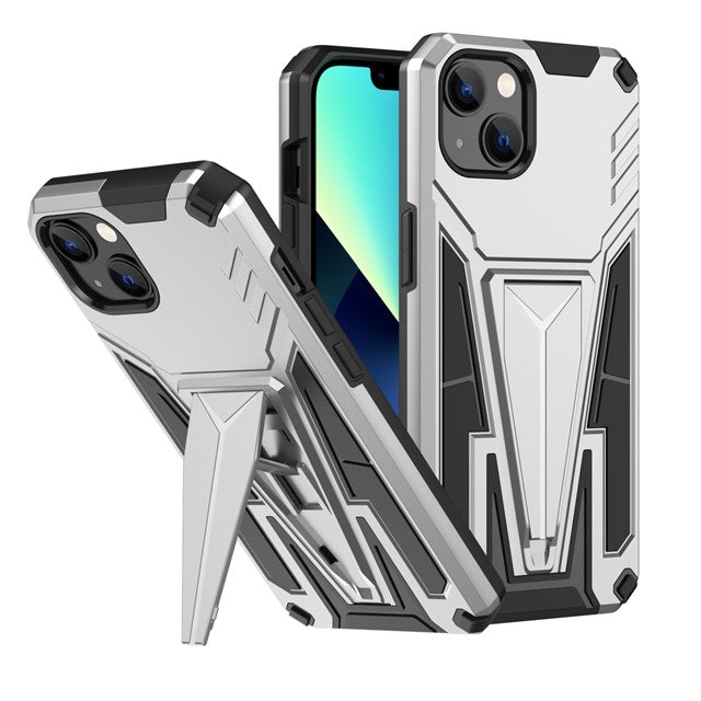Neue Außergewöhnliche Armor Bracket Magnetische Handyhülle für iPhone 13