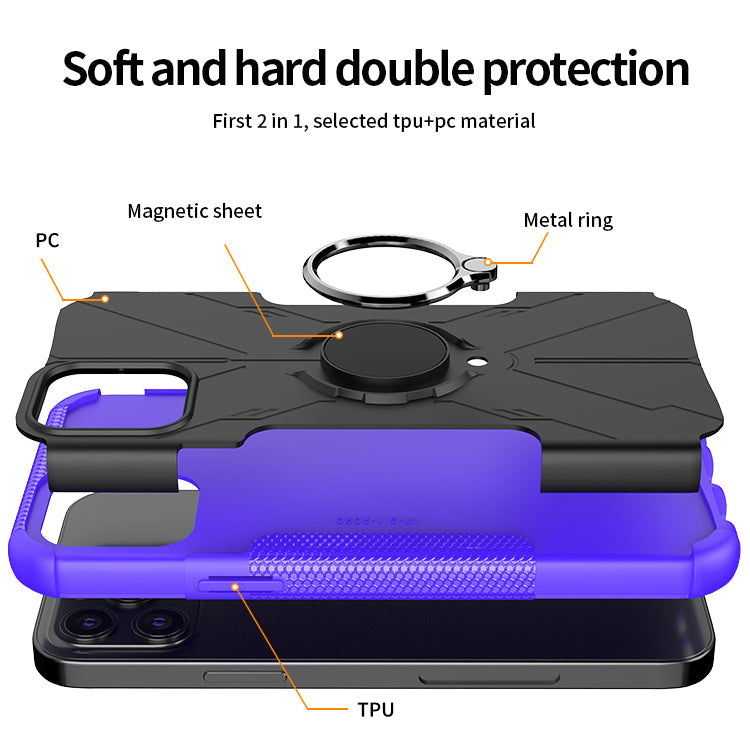 Roboter 3-in-1 Hochleistungs-Schutzhülle für iPhone 12 Pro