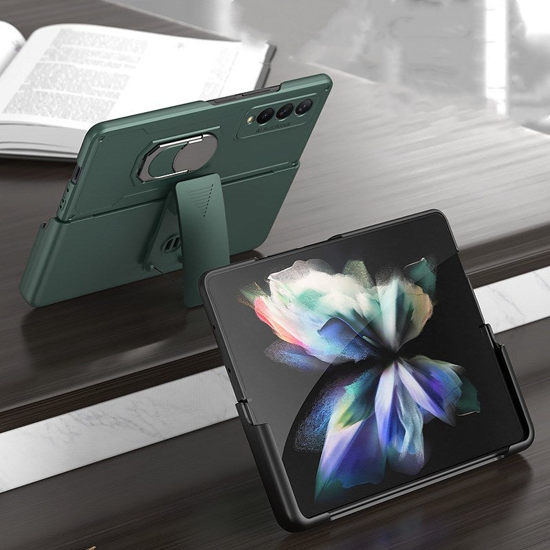 Ultradünne faltbare All-Inclusive-Anti-Sturz-Rückseiten-Clip-Hülle für Samsung Galaxy Z Fold3 5G