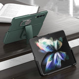 Ultra-thin Folding All-inclusive Anti-fall Back Clip Shell For Samsung Galaxy Z Fold3 5G