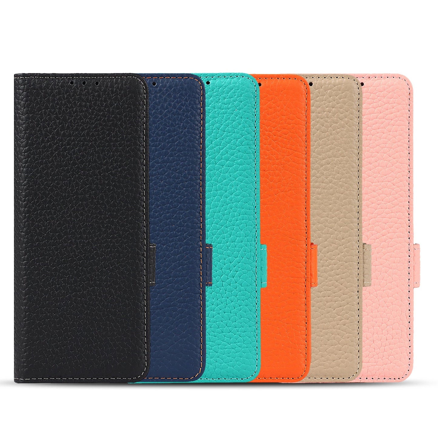 Hochwertige Litschi-Anti-Fall-Handyhülle mit Stiftschlitz für Samsung Galaxy Z Fold3 5G