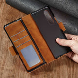 Luxury Leather Flip Wallet Case Cover For Samsung Galaxy Z Fold3 5G