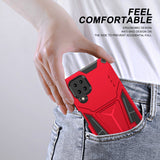 New Extraordinary Armor Bracket Magnetic Phone Case For Samsung A12