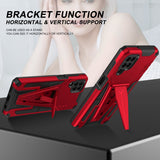 New Extraordinary Armor Bracket Magnetic Phone Case For Samsung A12