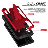 New Extraordinary Armor Bracket Magnetic Phone Case For Samsung A12