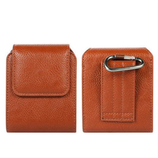 Lychee Folding Screen Belt Bag For Samsung Galaxy Z Flip3 5G