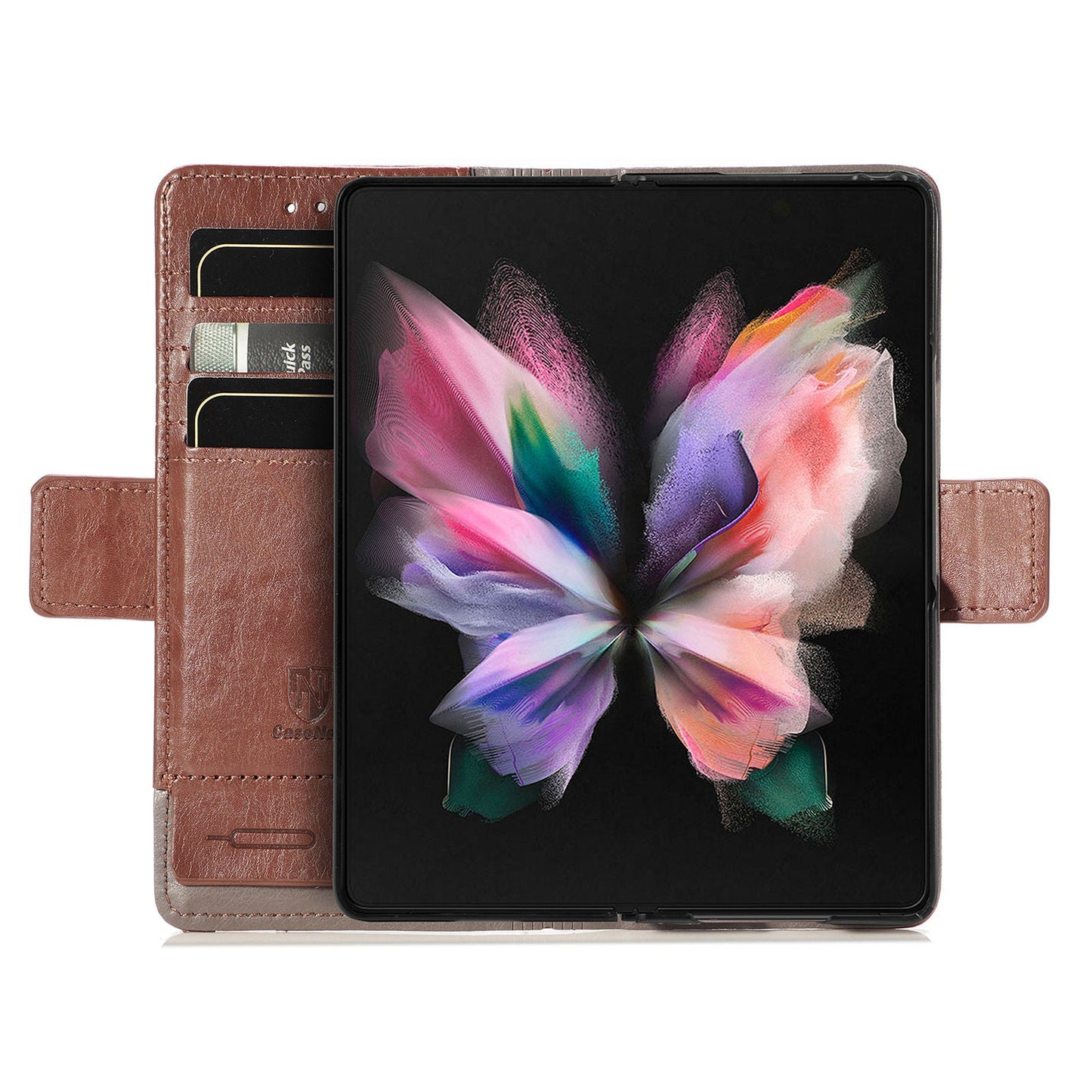 Magnetische Leder-Handyhülle für Samsung Galaxy Z Fold3 5G