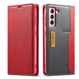 High Quality Magnetic Card Wallet Case For Samsung S21 5G