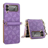 New Folding Chain Phone Case For Samsung Galaxy Z Flip 3 5G