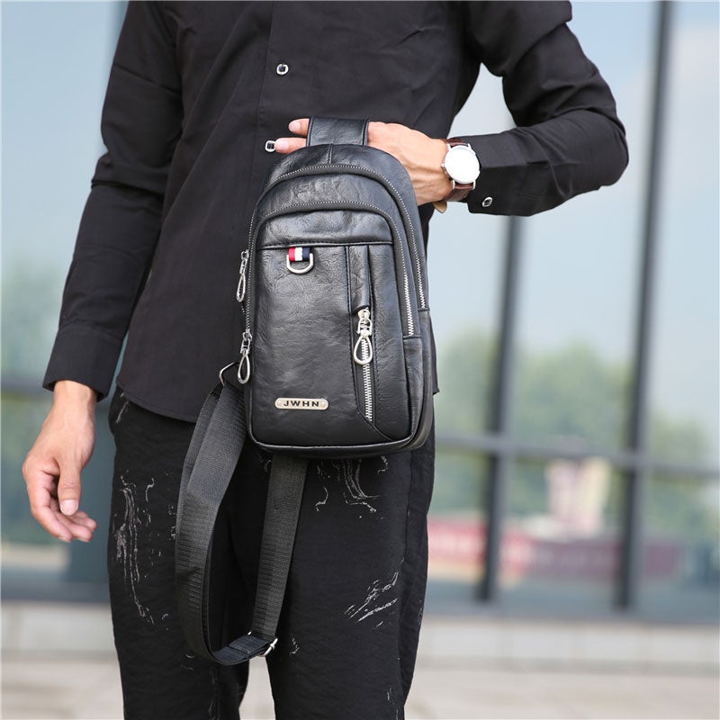 Sac de poitrine léger et grande capacité pour homme
