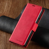 Luxury Leather Flip Wallet Case Cover For Samsung Galaxy Z Fold3 5G