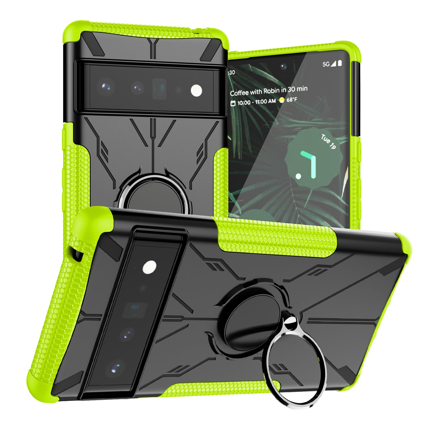 3-in-1 Heavy Duty Defender Roboter-Hülle für Google Pixel 6 Pro