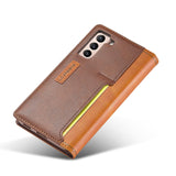 High Quality Magnetic Card Wallet Case For Samsung S21 5G