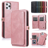 Multifunctional Split Magnetic Wallet Phone Case For iPhone 13 Series