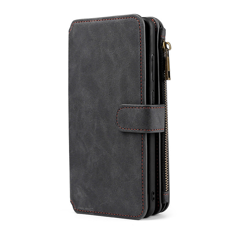 Multifunktionale magnetische Karten-Brieftaschen-Handyhülle für Google Pixel