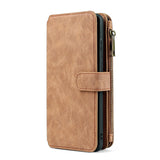 Multifunctional Magnetic Card Wallet Phone Case For Samsung S22 Series