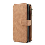 Multifunctional Magnetic Card Wallet Phone Case For Samsung A72 5G