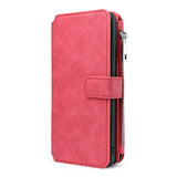 Multifunctional Magnetic Card Wallet Phone Case For Samsung S22 Series