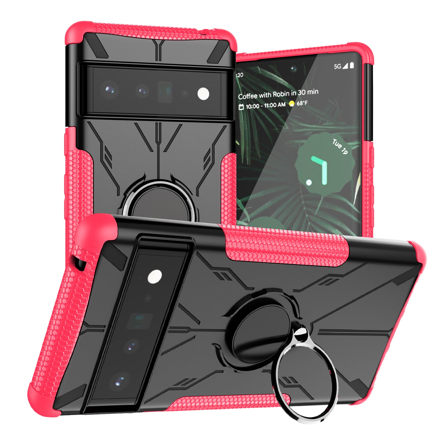 3-in-1 Heavy Duty Defender Roboter-Hülle für Google Pixel 6 Pro