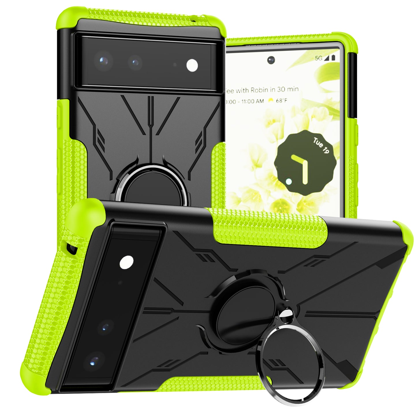 Robot 3 in 1 Heavy Duty Defender Hülle für Google Pixel 6