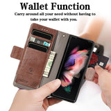 Magnetic Leather Phone Case For Samsung Galaxy Z Fold3 5G