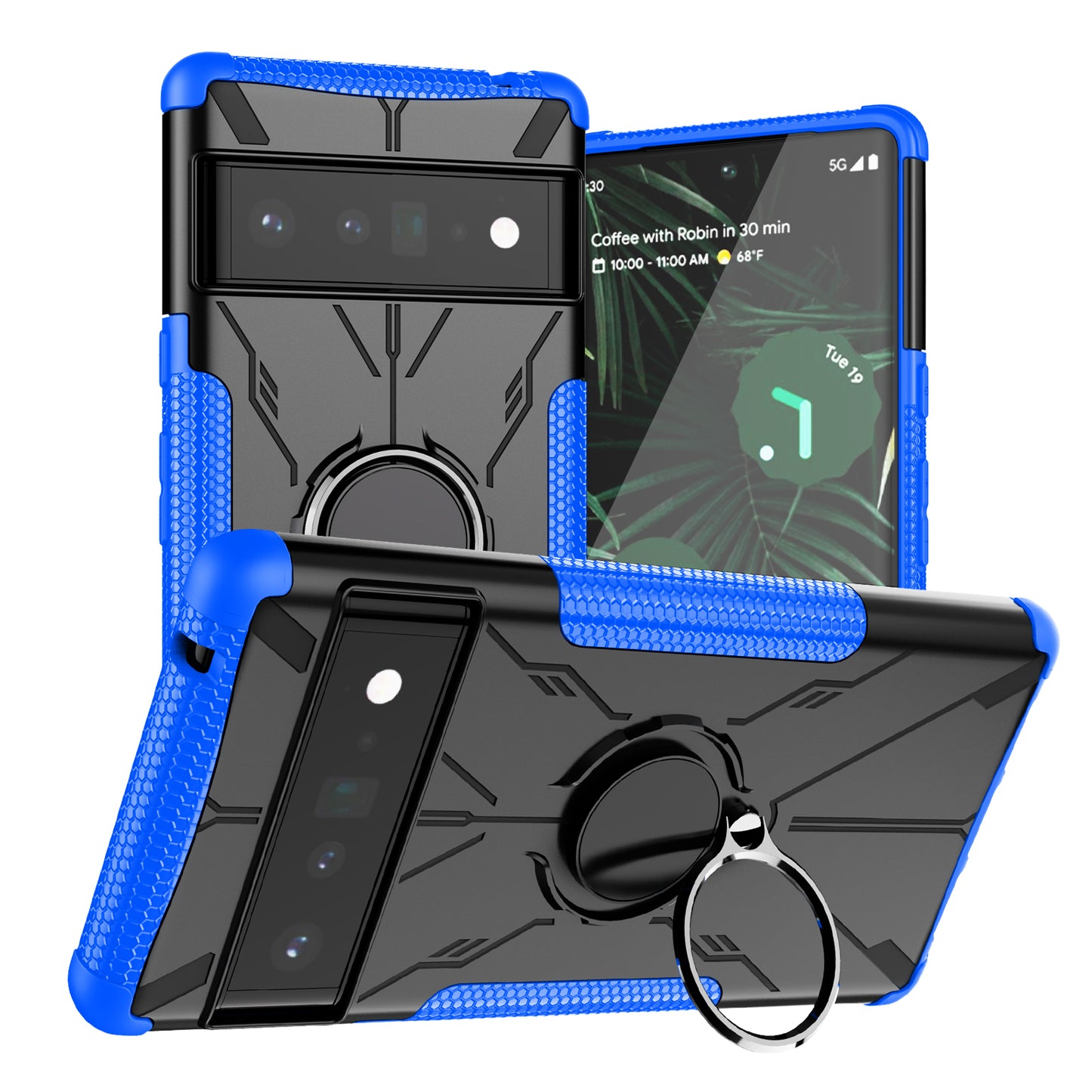3-in-1 Heavy Duty Defender Roboter-Hülle für Google Pixel 6 Pro