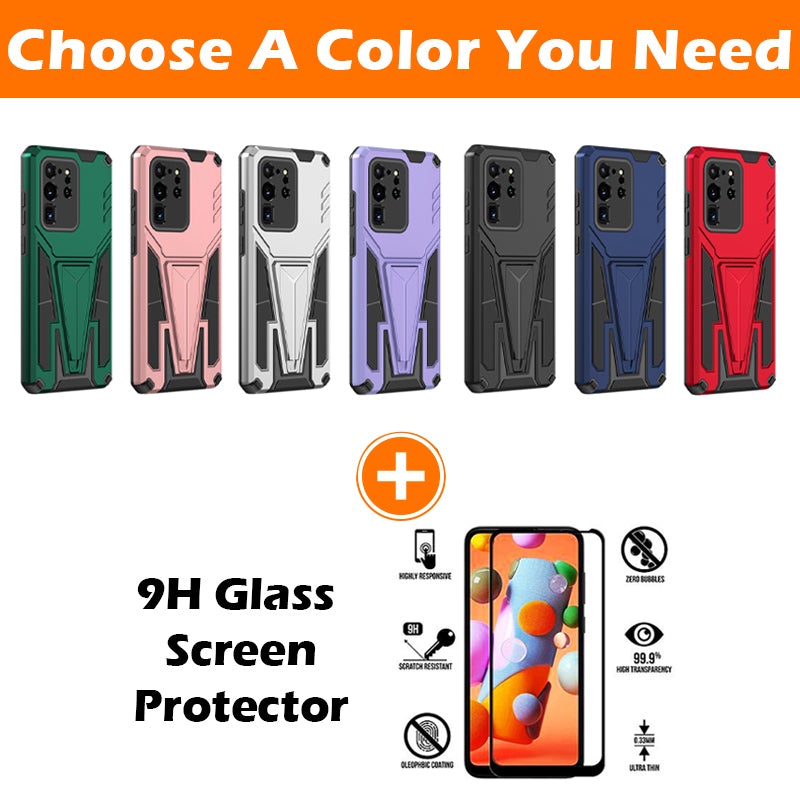 Neue außergewöhnliche Rüstungshalterung Magnetische Handyhülle für Samsung S20 Ultra