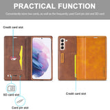 High Quality Magnetic Card Wallet Case For Samsung S21 5G