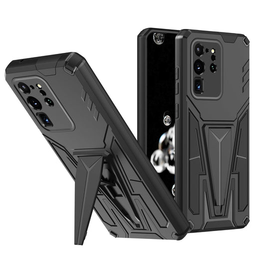New Extraordinary Armor Bracket Magnetic Phone Case For Samsung S20 Ultra