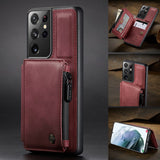 New Luxury Multifunctional Wallet Phone Case For Samsung S21 Ultra