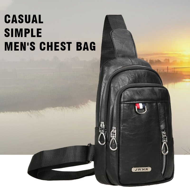 Sac de poitrine léger et grande capacité pour homme