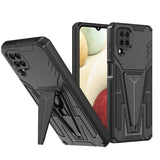 New Extraordinary Armor Bracket Magnetic Phone Case For Samsung A12