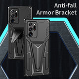 New Extraordinary Armor Bracket Magnetic Phone Case For Samsung Note20 Ultra