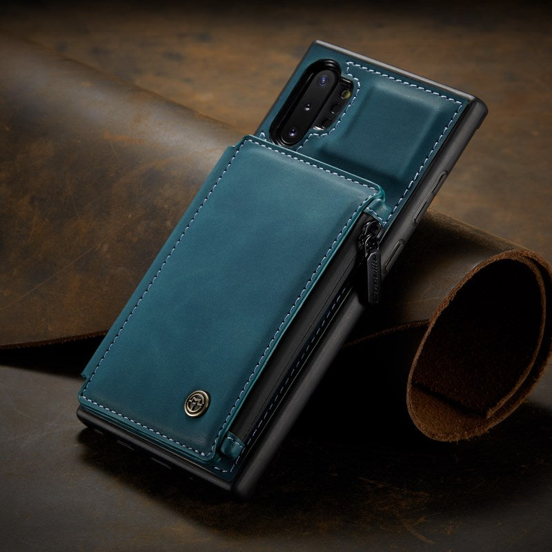 Neue luxuriöse multifunktionale Brieftaschen-Handyhülle für Samsung Note10 Plus