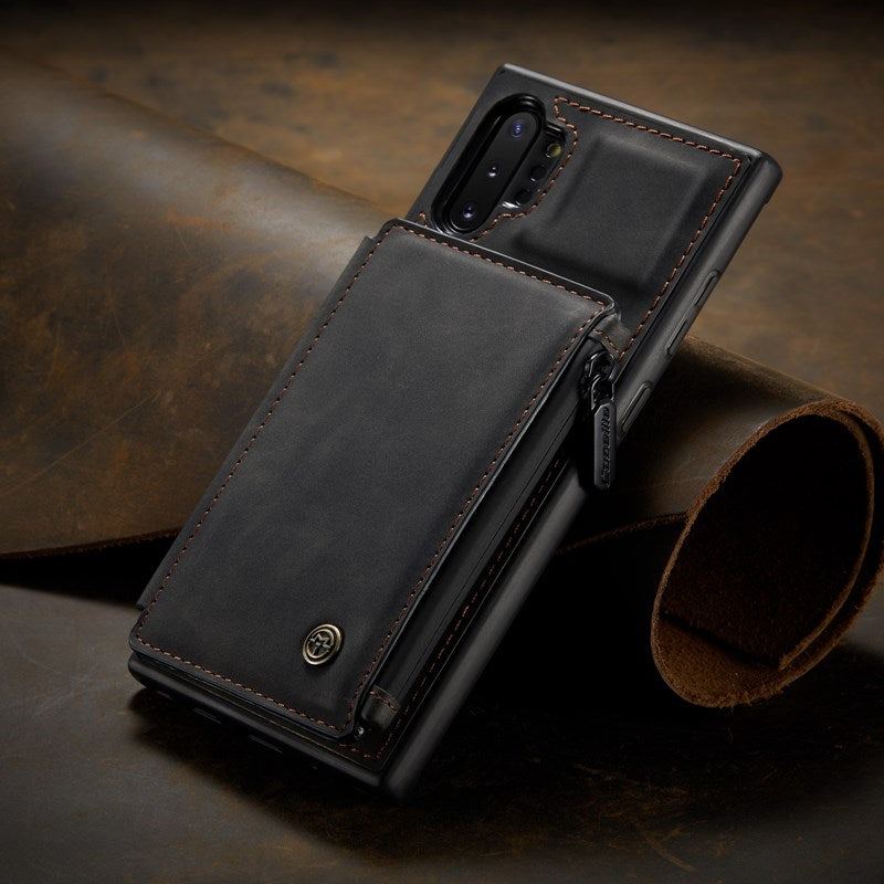 Neue luxuriöse multifunktionale Brieftaschen-Handyhülle für Samsung Note10 Plus
