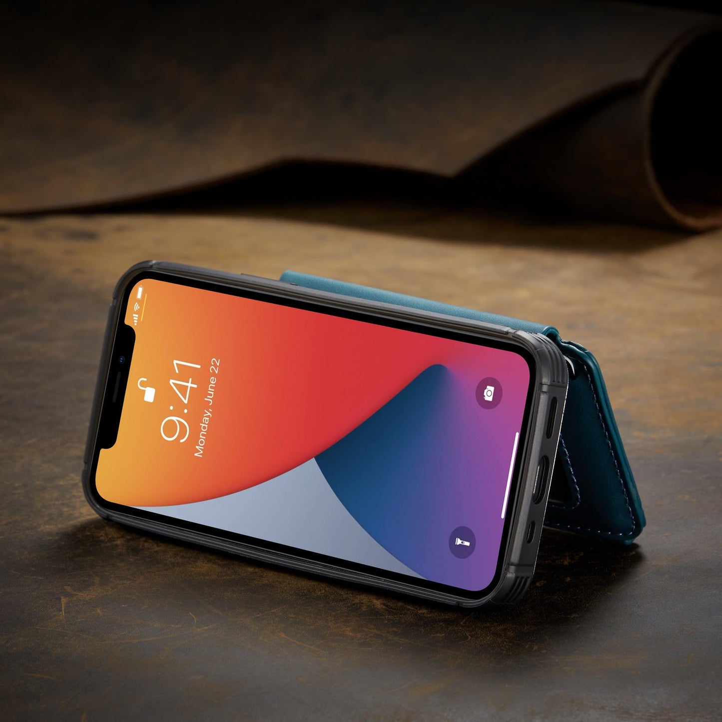 Neue luxuriöse multifunktionale Brieftaschen-Handyhülle für iPhone