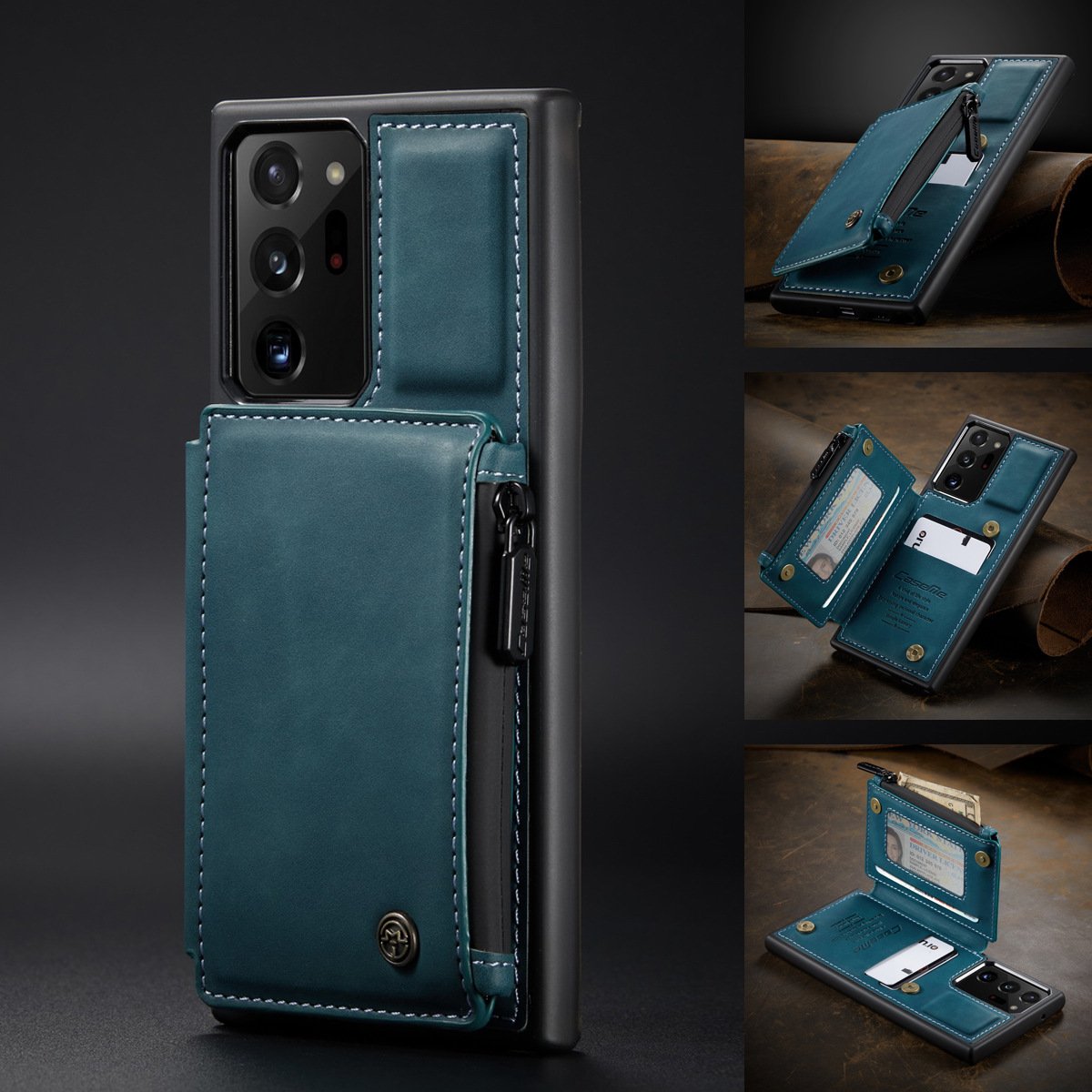 Neue luxuriöse multifunktionale Brieftaschen-Handyhülle für Samsung