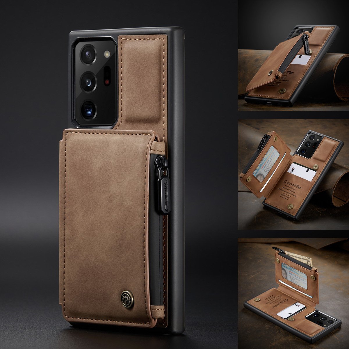 Neue luxuriöse multifunktionale Brieftaschen-Handyhülle für Samsung