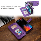 Multifunctional Magnetic Card Wallet Phone Case For Samsung S20 Series