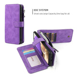 Multifunctional Magnetic Card Wallet Phone Case For Samsung A32 5G