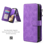 Multifunctional Magnetic Card Wallet Phone Case For Samsung A32 5G