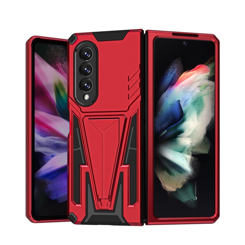 Neue außergewöhnliche magnetische Handyhülle mit Ständer für Samsung Galaxy Z Fold3 5G