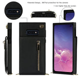 New Crossbody Zipper Wallet Phone Case For Samsung S10E