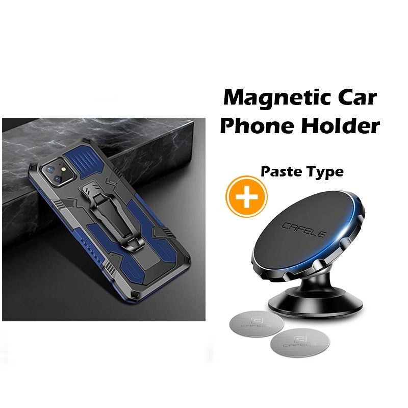 Phone Warrior Multifunktionale Halterung Gürtelclip Handyhülle für iPhone 12 Serie