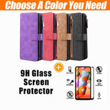 Multifunctional Magnetic Card Wallet Phone Case For Samsung A72 5G