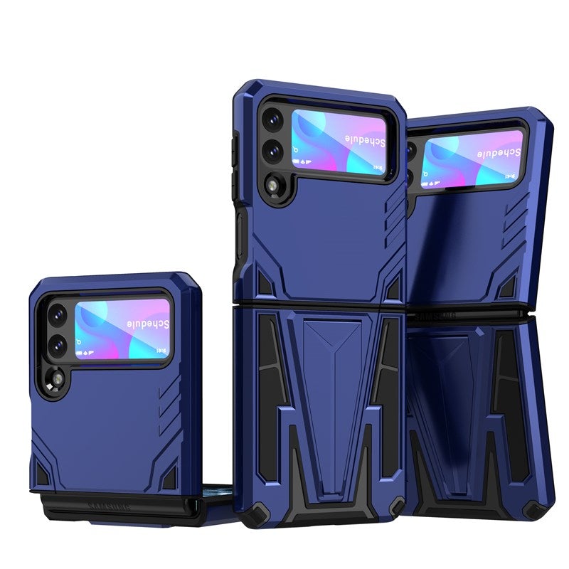 Neue Extraordinary Armor Bracket Magnetic Handyhülle für Samsung Galaxy Z Flip3 5G