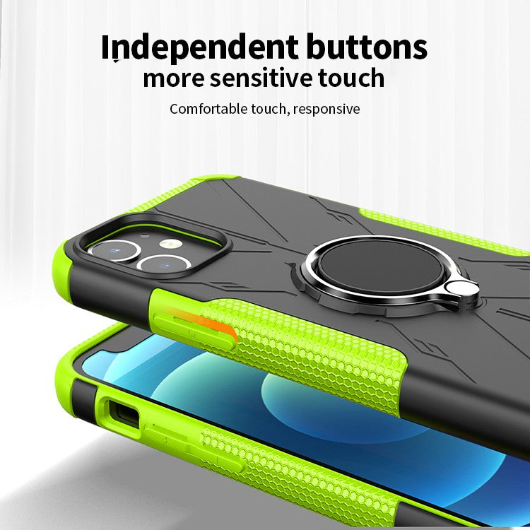 Robot 3-in-1 Heavy Duty Schutzhülle für iPhone 12